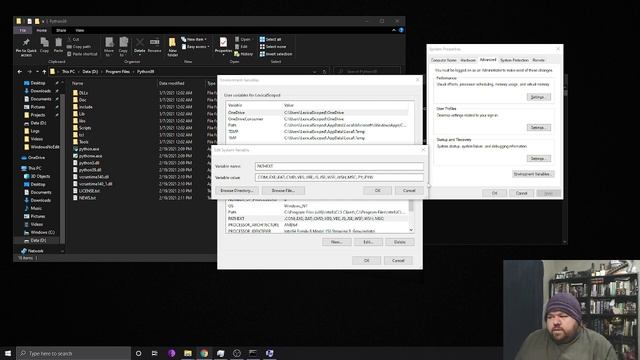 Manually Adding Python to the PATH environment variable смотреть онлайн