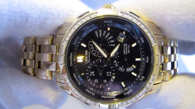 Обзор мужских наручных часов Citizen Eco-Drive Calibre 8700 Diamond BL8042-54E смотреть онлайн