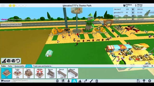 Роблокс Парк Аттракционов #2 Строим ГОРКУ В АКВАПАРК Игра для Детей Roblox Theme park Tycoon #2 смотреть онлайн