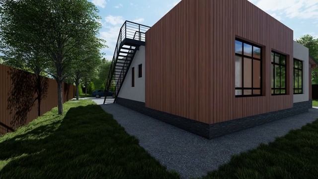 2021.09.03 - домик с плоской кровлей в Конохово смотреть онлайн