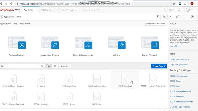 How To Create First Web Application in Oracle APEX (Application Express) смотреть онлайн