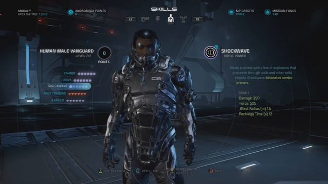 Bashing Skulls; Human Vanguard Build - MASS EFFECT: ANDROMEDA MULTIPLAYER смотреть онлайн
