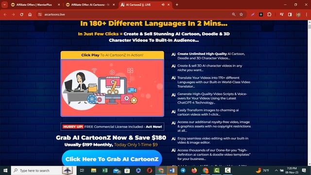 AI Cartoonz Review- Legit AI Cartoonz Software Or Apps?