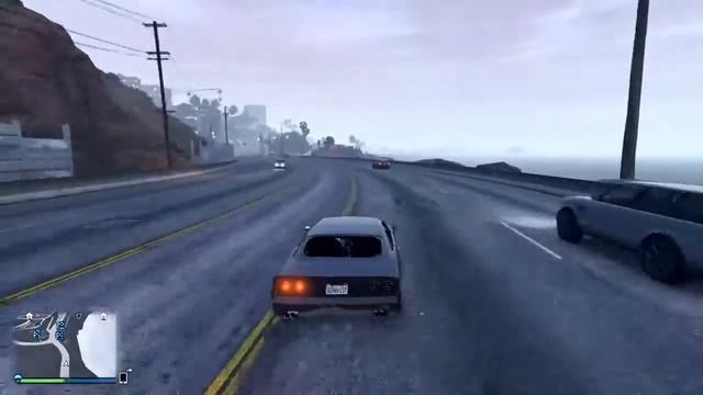 GTA 5 машинное сальто