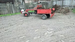 ✅Работа на мотоблоке мтз беларус 09Н с двигателем Honda