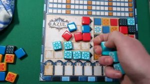AZUL - Азул, одна из лучших абстрактных настольных игр. Правила и обучающая партия в первый Azul.