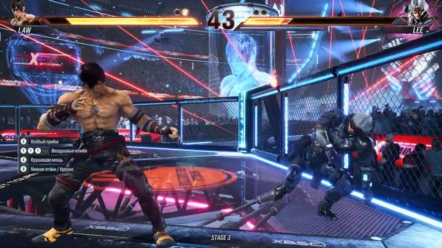 Tekken 8 [RUS, без комментариев]. Marshall Law ("Эпизоды о персонажах"). смотреть онлайн