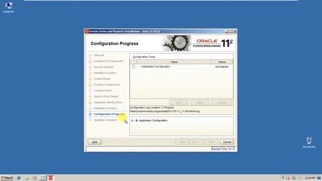 Installation and Configuration of Oracle Fusion Middleware 11G on Windows 32bit смотреть онлайн
