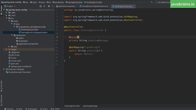 Using property file config with Spring Boot - Microservice configuration with Spring Boot [03] смотреть онлайн
