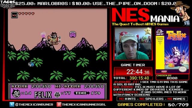81/714 Felix the Cat - NESMania смотреть онлайн