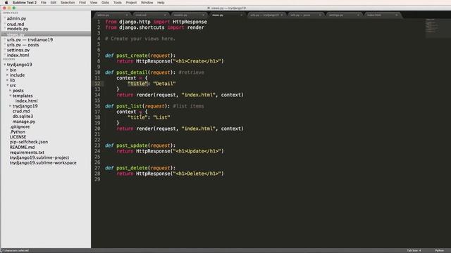 Try Django 1.9 - 15 of 38 - Template Context смотреть онлайн