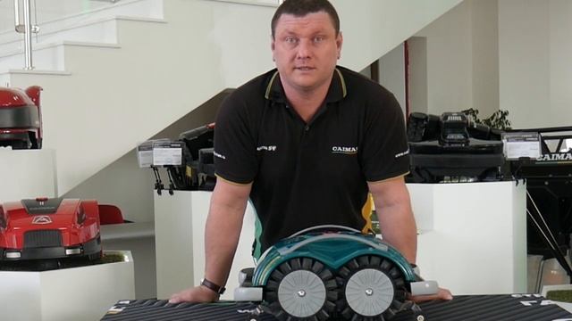 Вопрос хранения роботов в зимнее время. #роботы #Caiman #обзор#Газонокосилка робот# смотреть онлайн