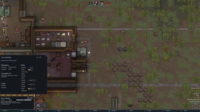 RimWorld -- Episode 22: Starvation Due To Laze -- Bionic Superhumans смотреть онлайн