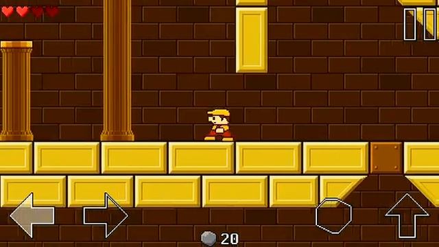 Retro World - walkthrough with secrets - Level 3-2 (Desert World) смотреть онлайн