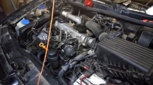Запуск двигателя 1.9 TDI ALH после ремонта ТНВД