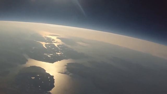Go Pro запустили в космос на шаре смотреть онлайн