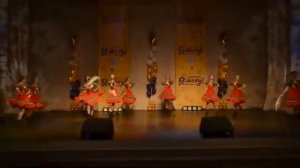 Образцовый детский хореографический коллектив Иллюзия,народно-стилизованный танец "Барыня сударыня"