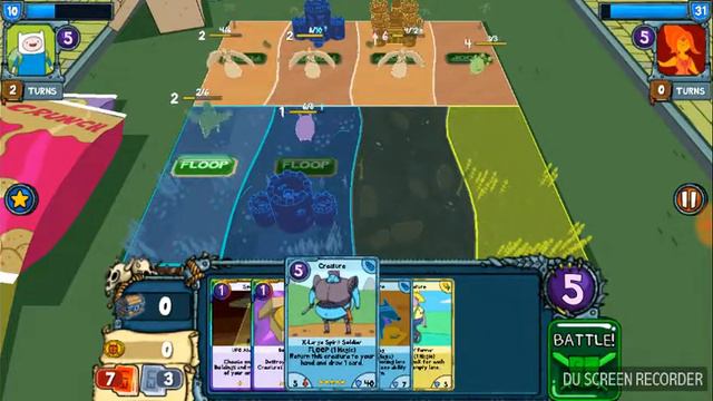 Adventure Time Card Wars gameplay #2 смотреть онлайн