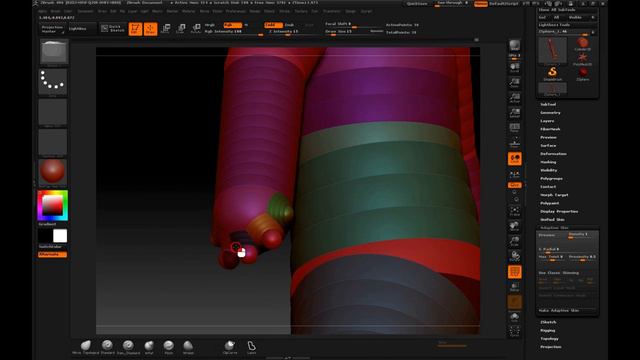🔴 Fanart Batman Vol 1: Body - 04 Z Spheres part3 - #zbrush course смотреть онлайн