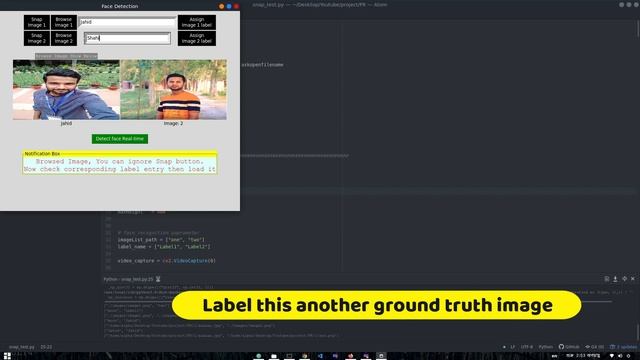 Real Time Face Recognition With Python | Custom Face Recognition|ML APP смотреть онлайн