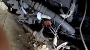 Замена датчика наружной температуры с поиском проводов. Mercedes W210.