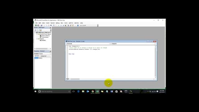 How to link Worksheet and cell in Excel with VBA Code смотреть онлайн