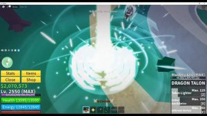 Combo dragon talon v2 + soul guitar / Blox Fruit