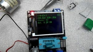 ESR тестер GM328A, распаковка, калибровка,  и не большой обзор работы.