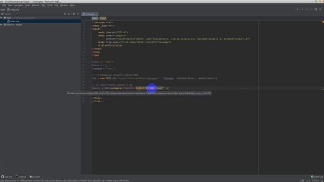 PHP Основы работы с PDO CуБД MySQL смотреть онлайн