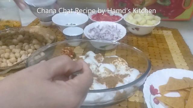 Chana Chat Recipe : Chana Chat recipe by Hamd's Kitchen. دہی چنا چاٹ . Ramadan Special Chana Chat смотреть онлайн