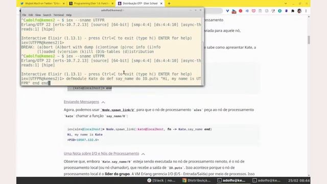 Comunicação entre terminais: o poder da BEAM смотреть онлайн