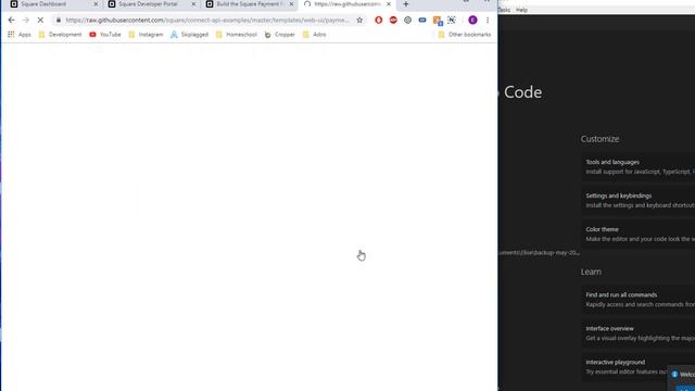 SQUARE API Booking System - Part 1 API CC Form смотреть онлайн