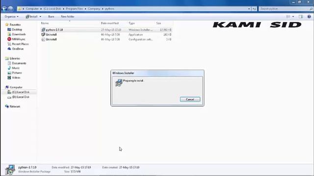 python 2 7 على windows python 2 7 on windows смотреть онлайн