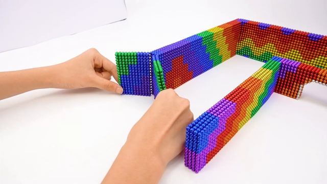 Satisfying Video | How To Make Maze Playground For Hamster With Magnetic Balls | ASMR смотреть онлайн