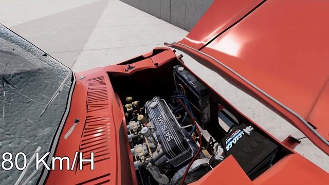 SATSUMA vs WALL! 200 Km/H CRASH TEST! - BeamNg Drive смотреть онлайн
