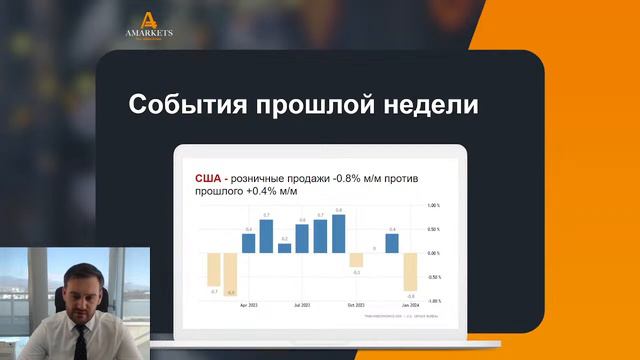 «Правильный понедельник» с Артемом Деевым 19.02.2024 | AMarkets смотреть онлайн
