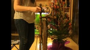 Заправка привода прялки. Способ №1