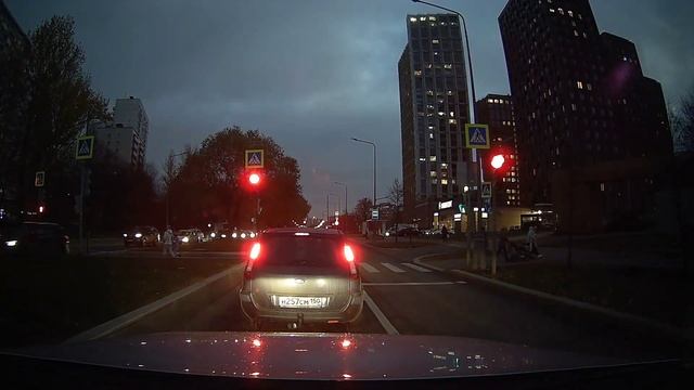 Fujida Zoom Okko WiFi - тест ночной съёмки