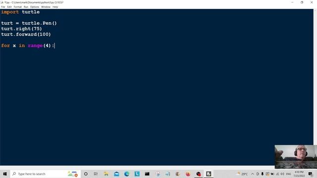 How To Draw In Python - Turtle Tutorial Drawing A Star 2022 смотреть онлайн