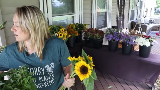 Let's Make Bouquets! Summer CSA Week 2 : Flower Hill Farm смотреть онлайн