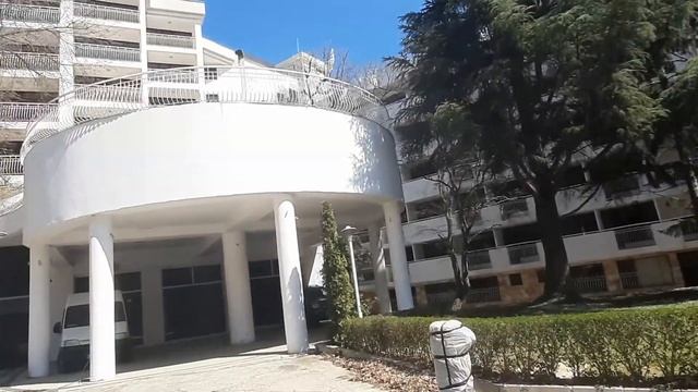 Joya Park 4* Болгария, Варна Золотые пески. Обзор территории. Дорога к пляжу. Апрель 2022 г. смотреть онлайн