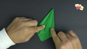 ОРИГАМИ ЕЛКА из бумаги. Елка своими руками. Как сделать елку. Origami Paper Christmas Tree DIY