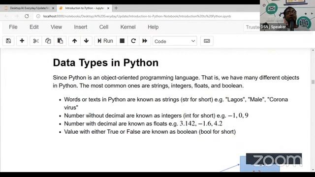 AI Everyday Session 2: Introduction to Python Programming [2022] смотреть онлайн