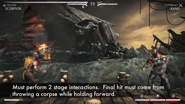 Secret Stage Brutality and Tutorial on KOVE - Mortal Kombat X смотреть онлайн