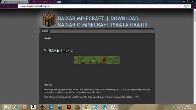 Como baixar e instalar o minecraft 1.5.2 e qualquer versão смотреть онлайн