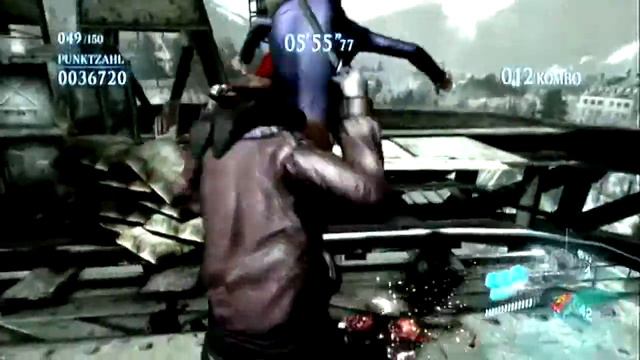 Resident Evil 6 : Mercenaries [Carla Radames | Steelbeast |S Rank] смотреть онлайн
