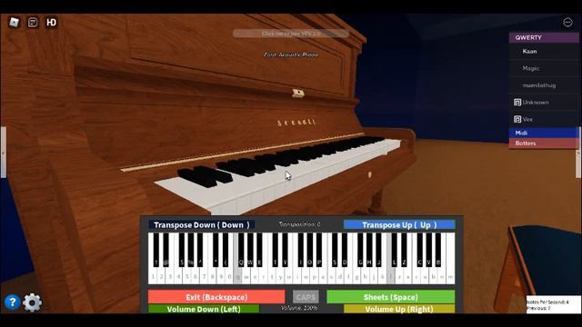 roblox Piano Visualizations believer смотреть онлайн
