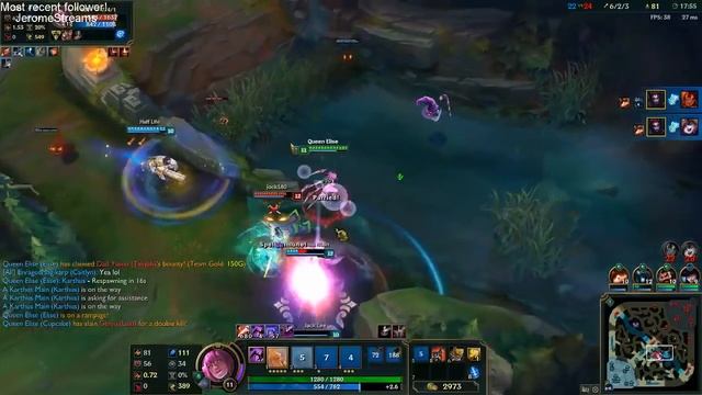 Full ap Elise triple. IM BACK IN THE GAME!! смотреть онлайн