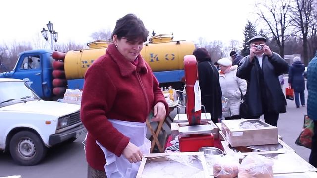 Ярмарка в г.Ясиноватая (Масленица 2016) смотреть онлайн