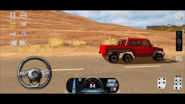 Driving School Sim - Mercedes Benz G 63 AMG 6x6 Gameplay смотреть онлайн